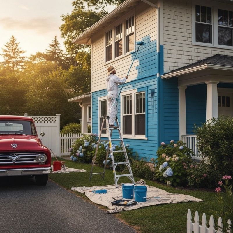 Contact About Building Exterior Painting